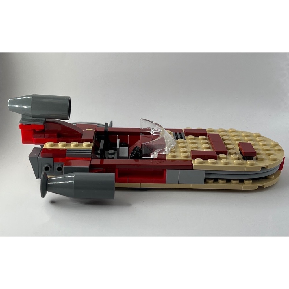 LEGO 2010 Star Wars Lukes Landspeeder 8092 Minifigures Obi-Wan C-3PO R2-D2 Set - Picture 3 of 11